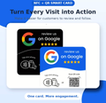 Google Review cards black 15 Pieces