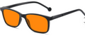 100% Blue Light Blocking Glasses – Dark Square Frame
