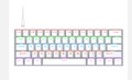 T-WOLF T60 Gaming Mechanical Keyboard – Hot-Swap RGB 63 Keys Blue Switch
