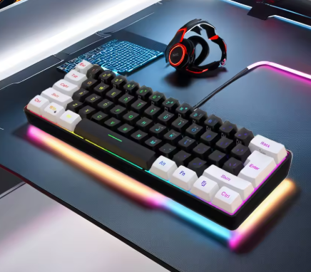 61-Key RGB Mechanical Gaming Keyboard