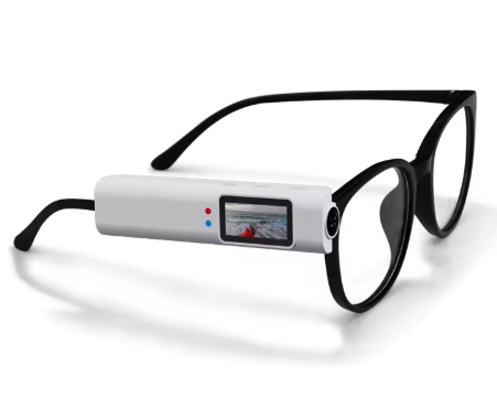 1080p/2.7K Action Camera Glasses – WiFi FPV Bike Recorder, Helmet Compatible