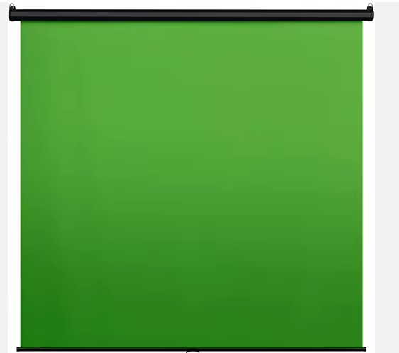 200×180cm Manual Pull Down Chroma Key Green Screen