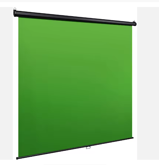 200×180cm Manual Pull Down Chroma Key Green Screen